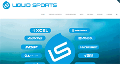 Desktop Screenshot of liquid-sports.de